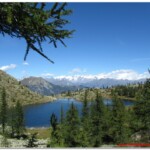 Lago Bianco sullo sfondo il Monte Rosa e il Cervino