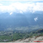 Panorama dalla cima verso Valtournanche