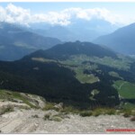 Panorama dalla cima verso Valtournanche