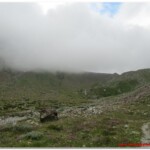 Nuvole bassa nella Comba d'Oren