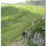 Sentiero per il Col du Mont