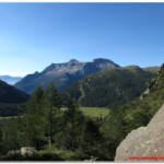 Pizzo Diei e Monte Cistella sullo sfondo dell'Alpe Devero
