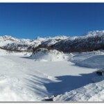 Lago del Devero ghiacciato