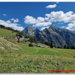Le frazioni di Otro sullo sfondo il Tagliaferro e la Cima Carnera Le frazioni di Otro sullo sfondo il Tagliaferro e la Cima Carnera