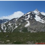 Col de la Seigne da Chavannes e l'Aiguille des Glaciers