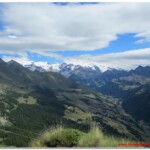 Il Monte Rosa e la Val d'Ayas dal Colle Portola